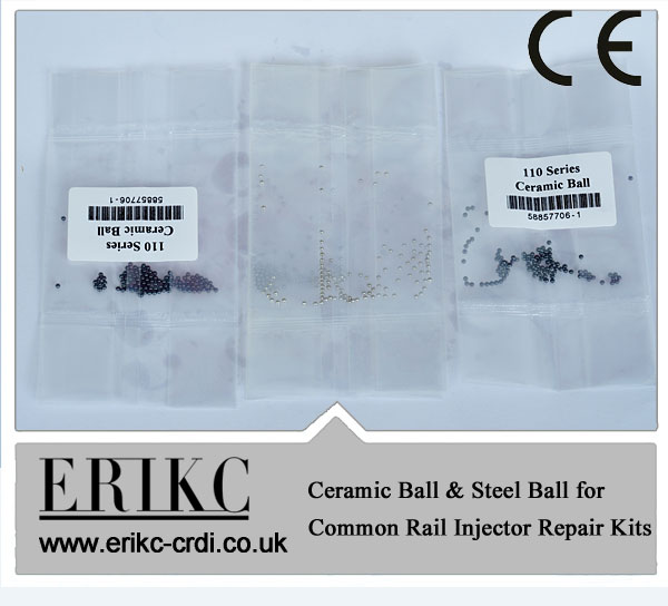 Ceramic Ball Steel Ball for Common Rail Injector Repair Kits